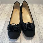 Sesto Meucci Pumps Flynn Black Suede Made in Italy Size 7.5N Photo 1