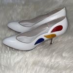 Evan Picone Evan-Picone White Pump Heels Photo 5
