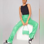 Pretty Little Thing Pretty Little Things black soft rib racer neck bodysuit SZ:6 Photo 7