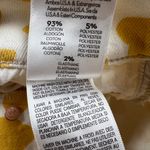 MOTHER The Curbside Heel Fray Yellow Floral Leopard Button Fly High Rise Size 25 Photo 7