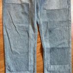 Everlane 90’s Cheeky Jean in Patched Blue Photo 10