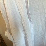 Mlle Gabrielle FINAL MARKDOWN  White Casual Button Down swimsuit cover up 2x Photo 1