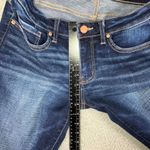 BKE  Stella Jeans Women 28 Low Rise Cropped Straight Dark Wash Distressed Photo 3