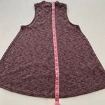 Hollister Maroon Ribbed Knit Sleeveless Swing Dress Size Small Photo 4