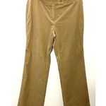 George Me by Mark Eisen Dress Camel Suede Feel Cotton Pants Sz 6 Photo 0