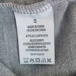Sincerely Jules  Gray Sweatshirt with Side Snaps NWT Size Small Gray Pullover Photo 8