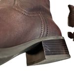 Jessica Simpson Cobra Leather Fold Over Boots, Sz 6.5 Photo 13