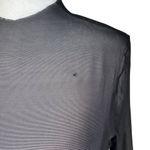 SER.O.YA Brandi Bodysuit in Black Large New Womens Long Sleeve Mesh Top Photo 7