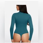 CRZ Yoga NWT  Butterluxe Long Sleeve
Bodysuit Mock Turtleneck in Borealis Green Photo 7