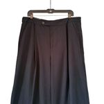 NWT, Banana Republic Black Flannel High Rise Wide Leg Trouser 780694, Sz 16 Photo 5