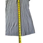 Lush Clothing Lush Blue Eventide Button Front Flutter Sleeve Blouse Womens Plus Size 1X | 19-2 Photo 4