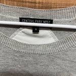 Central Park West  small grey long sleeve top Photo 2