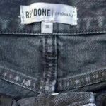 RE/DONE  High Rise Denim Cut Off Short Size 26 Photo 3