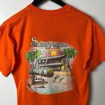 Gildan Salty Pelican Bar & Grill T Shirt Extra Small XS Orange Graphic Tee Photo 14
