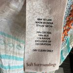 Soft Surroundings  Seashell Swim Cover Up Beach Kimono Boho Resortwear OS‎ Photo 2