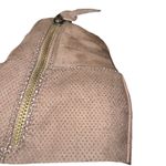 Steve Madden tan faux suede high top sneakers with side zip & faux laces size 7 Photo 6