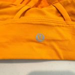 Lululemon Energy Longline Bra Medium Support Athletic Workout Gym Lounge Orange Photo 3