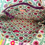 Vera Bradley Viva La Vera Quilted Cinch Top Tote Floral Photo 4