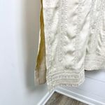 Souk Indigo Cairo Embroidered Maxi Dress Cream/Ivory NWT Size Small Photo 11