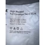 Brand New Shapermint Women's 4XL Black High Waisted Swim Skirt Full Swimwear Size 4X Photo 8