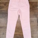 Loft  Girlfriend Chino Cropped Pink Women's Jeans Photo 12