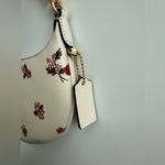 Coach  Cream and Pink Floral shoulder bag Photo 2