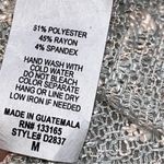 Altar'd State NEW Altar’d State Open Back Crochet Trim Woven Long Sleeve Sweater size Medium Photo 6