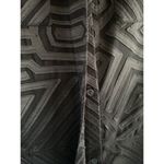 Eleven Paris  Women's 34 Black Sheer Geometric Sleeveless Tunic Blouse Grunge Hip Photo 5