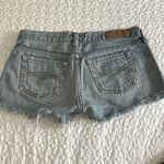 Abercrombie & Fitch Abercrombie &. Fitch women size 0 light blue Jean denim shorts 100% cotton Photo 2