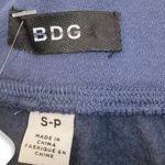 Urban Outfitters BDG  Shorts Small Blue Cotton High Waist Lace Up NEW $39 Photo 5