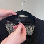 Xxi Black Sleeveless Lace Blouse Photo 2