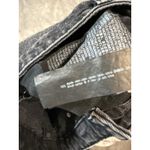 ZARA  Size‎ 2 Black Denim The High Waist Short Distressed Women 100% Cotton Photo 6