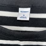 Old Navy  Stripe Black & White Mini
Dress(Size Medium Photo 5