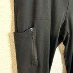 Jaanuu Scrub Jogger Womens Size XL Petite XLP Black Cargo Photo 2