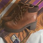 Cushionare Stylish Brown Lace-Up Boots Photo 1