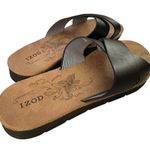 IZOD Women's Alyssa Sandals Slides Slip-on Black Size 9 Photo 2