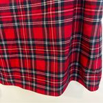 Draper James Angie Red/Blue Plaid Short Sleeve Ruffle w/ Bow Blouse/Top Size 1X Photo 14