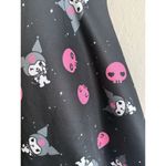 Hot Topic Kuromi Suspender Skirt With Pink Skulls Stars Print XS Whimsigoth NWT Photo 4