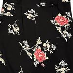AX Paris  BLACK FLORAL ROSES LONG SLEEVE DRESS Photo 2