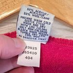 Old Navy Vintage Wool Blend Maternity Sweater Dark Pink Small Medium V Neck Photo 6