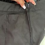 H&M Black Pencil Silky Skirt Back Slit  Sz 6 HIGT WAIST Photo 10