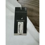 Worthington Women Top 1X White Crop Cutout Twist Fitted Short Sleeve Photo 3