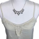 Old Navy  100% Cotton Off White Maternity Tank Top Size Medium Photo 1