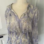 Bishop and Young  Women's Boho Botanical Print Mini Dress Size L Photo 5