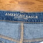 American Eagle  | “Tomgirl Shorties” Blue Jean Shorts Size 14 Photo 2