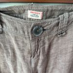 Free People  Vintage Linen‎ Pants Women's Size 2 Wide Leg Casual Boho Photo 7