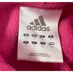 Adidas Vintage  Women's Pink Essentials Linear Pullover Hoodie Size S Photo 8