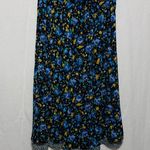 Christopher & Banks Reversible Semi Sheer Floral Skirt | 90s Vintage Long Flowy Maxi Skirt Photo 7