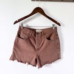 Free People We The Free Makai Brown Denim Shorts  Photo 6