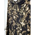 SUGARFOX Spaghetti Strap Tank Top Large Womens Brown Floral Beige‎ Layering L Photo 3